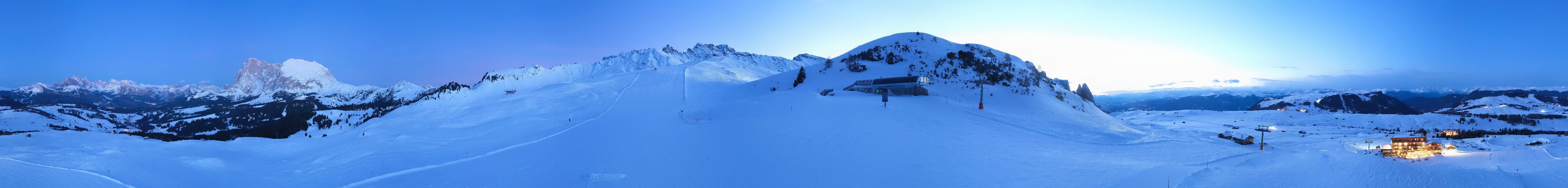 Archiv Foto Webcam Goldknopf auf der Seiser Alm