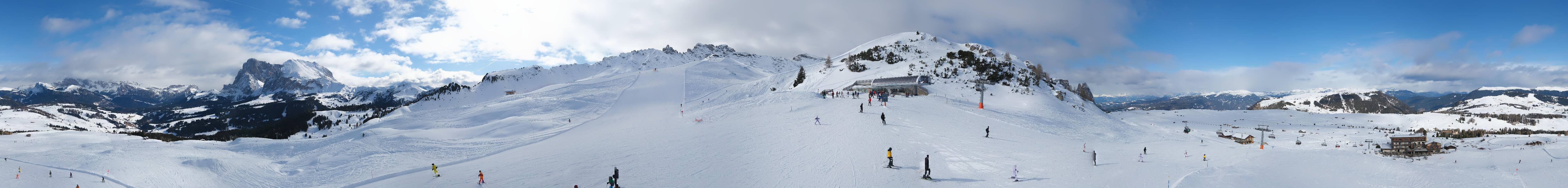 Archived image Webcam Goldknopf - Alpe di Siusi