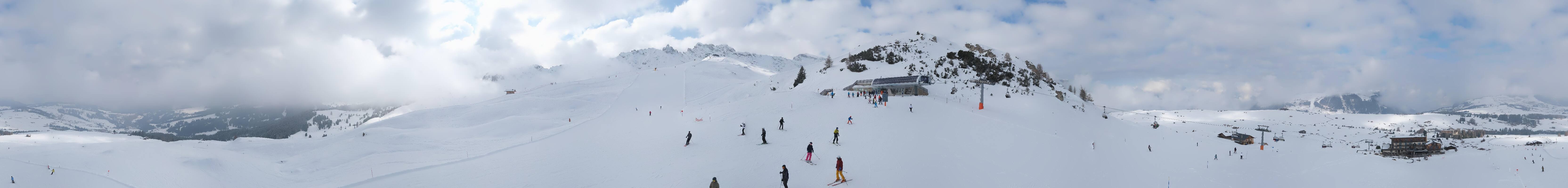 Archiv Foto Webcam Goldknopf auf der Seiser Alm