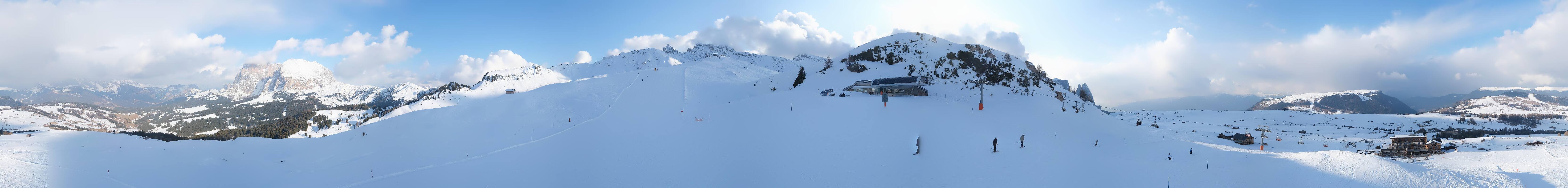 Archiv Foto Webcam Goldknopf auf der Seiser Alm