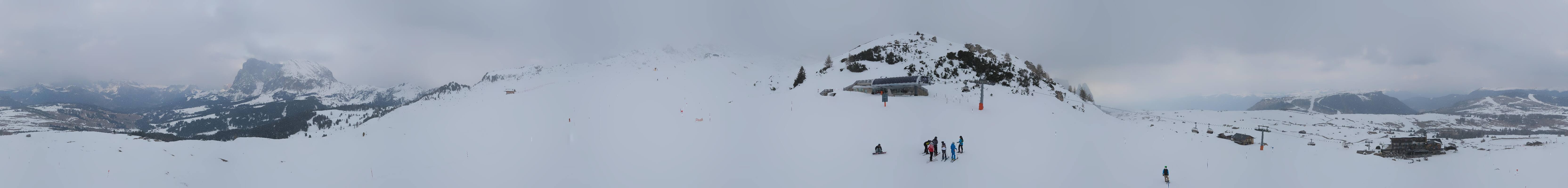 Archiv Foto Webcam Goldknopf auf der Seiser Alm