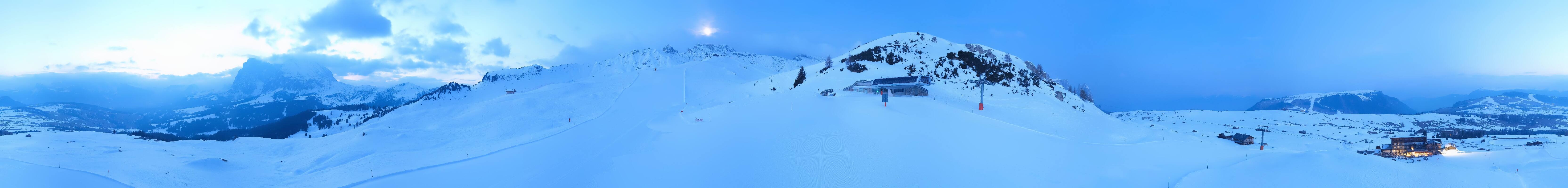 Archiv Foto Webcam Goldknopf auf der Seiser Alm