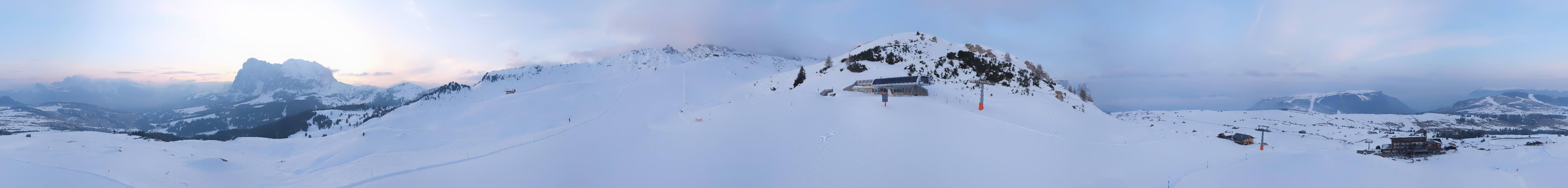 Archiv Foto Webcam Goldknopf auf der Seiser Alm