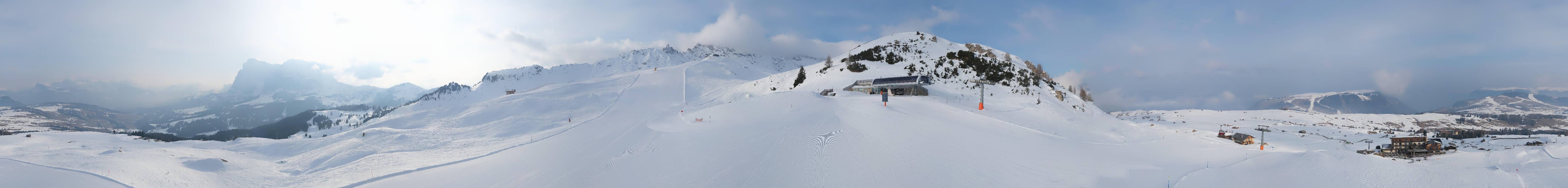 Archiv Foto Webcam Goldknopf auf der Seiser Alm