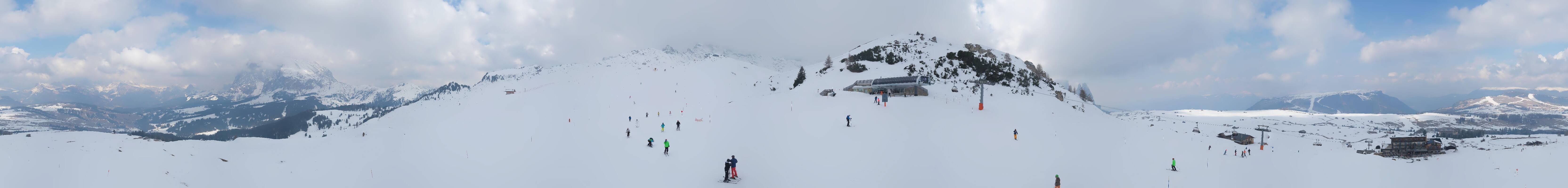 Archiv Foto Webcam Goldknopf auf der Seiser Alm