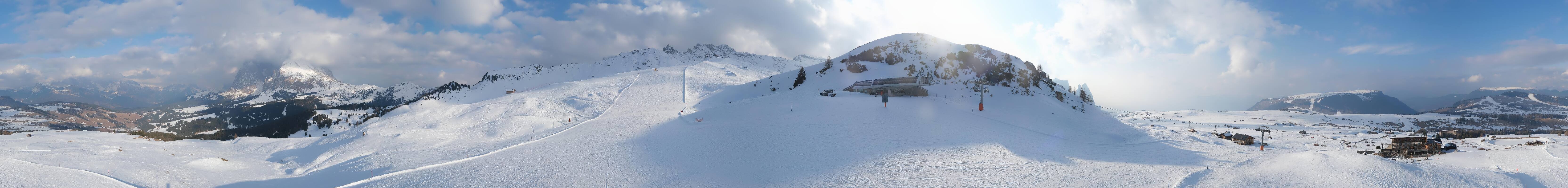 Archiv Foto Webcam Goldknopf auf der Seiser Alm