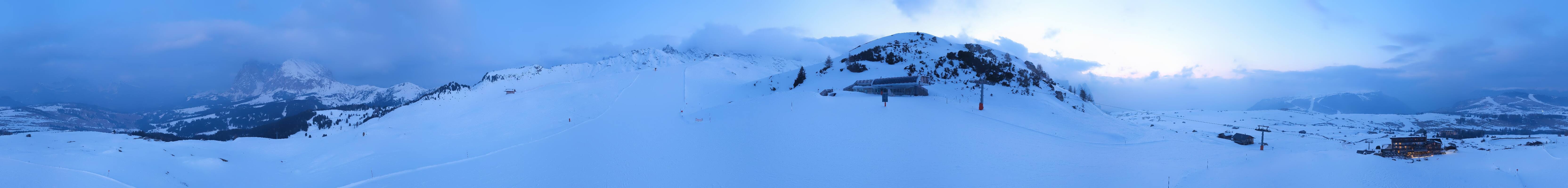 Archiv Foto Webcam Goldknopf auf der Seiser Alm