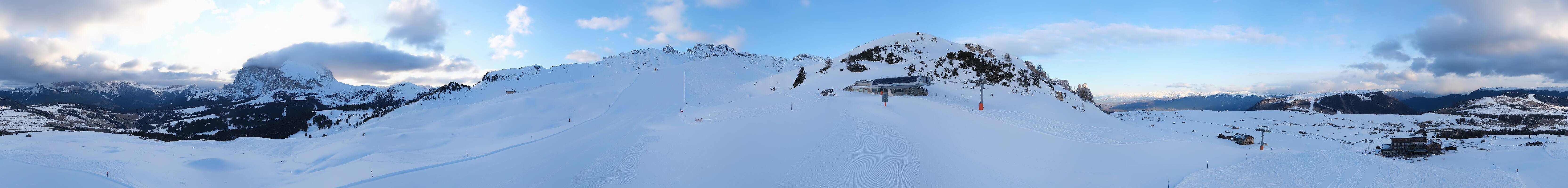 Archiv Foto Webcam Goldknopf auf der Seiser Alm