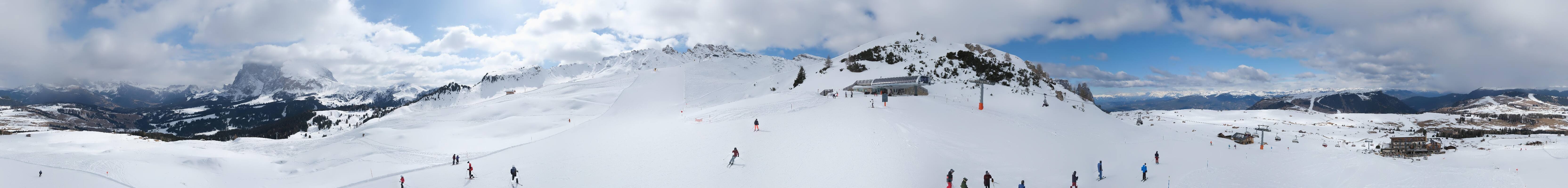 Archiv Foto Webcam Goldknopf auf der Seiser Alm