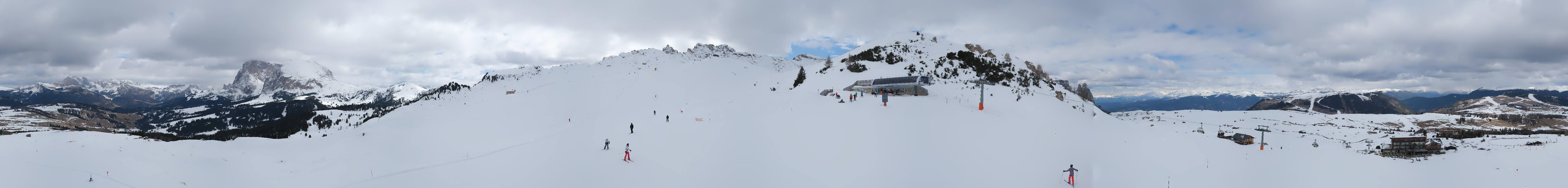 Archiv Foto Webcam Goldknopf auf der Seiser Alm