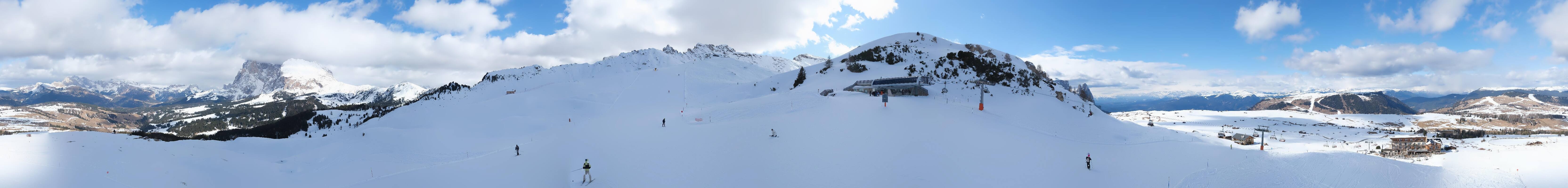 Archiv Foto Webcam Goldknopf auf der Seiser Alm