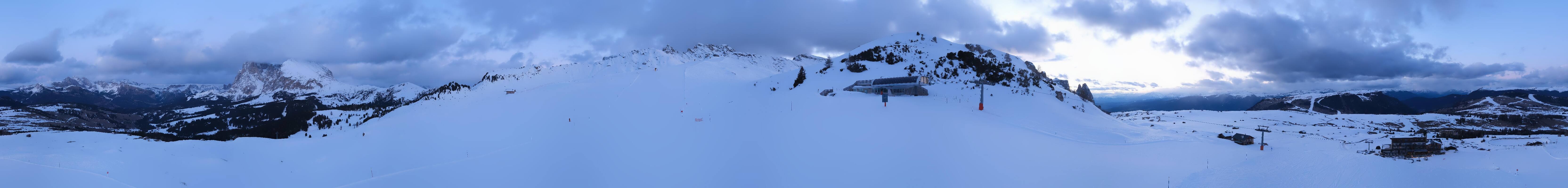 Archiv Foto Webcam Goldknopf auf der Seiser Alm