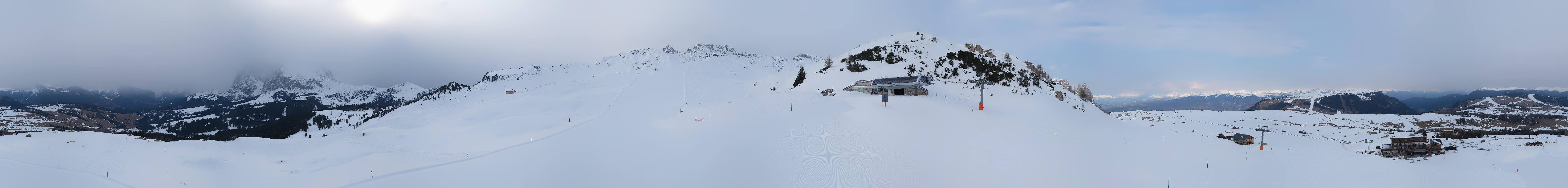 Archiv Foto Webcam Goldknopf auf der Seiser Alm