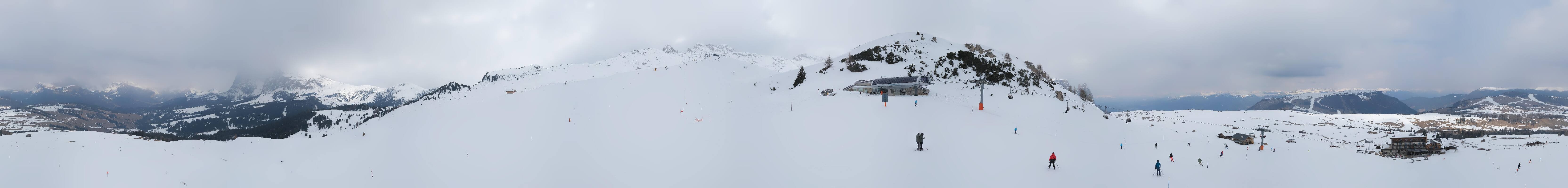 Archiv Foto Webcam Goldknopf auf der Seiser Alm