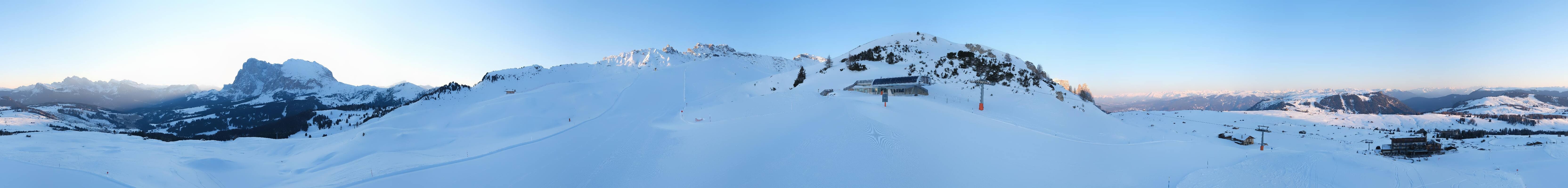 Archiv Foto Webcam Goldknopf auf der Seiser Alm