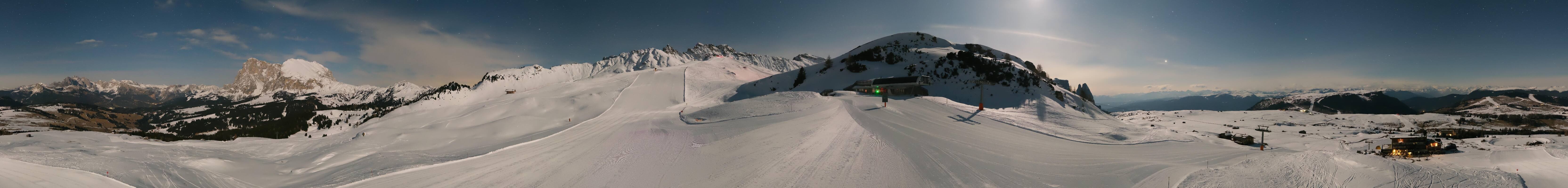 Archiv Foto Webcam Goldknopf auf der Seiser Alm