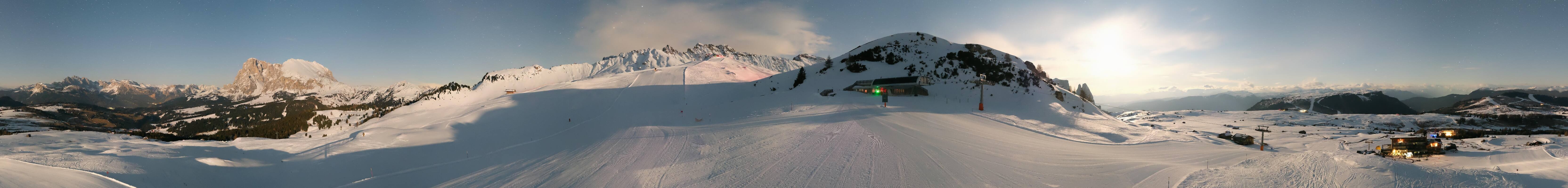 Archiv Foto Webcam Goldknopf auf der Seiser Alm