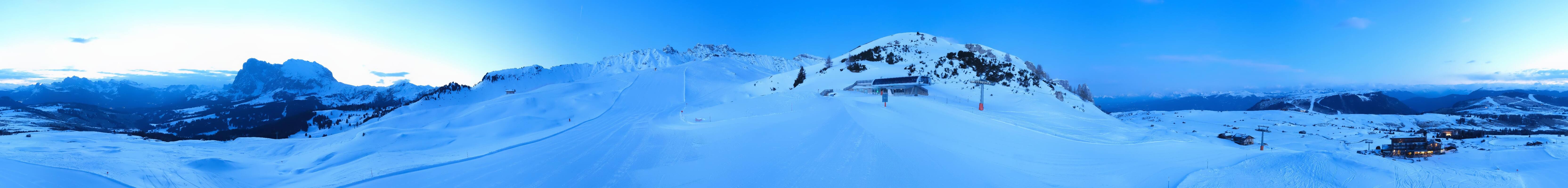 Archiv Foto Webcam Goldknopf auf der Seiser Alm