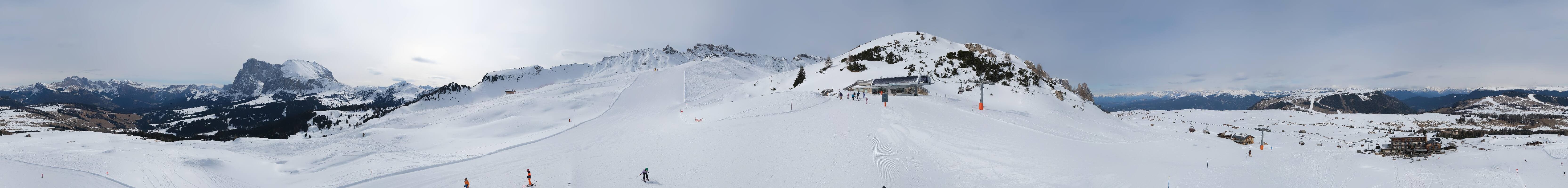 Archiv Foto Webcam Goldknopf auf der Seiser Alm