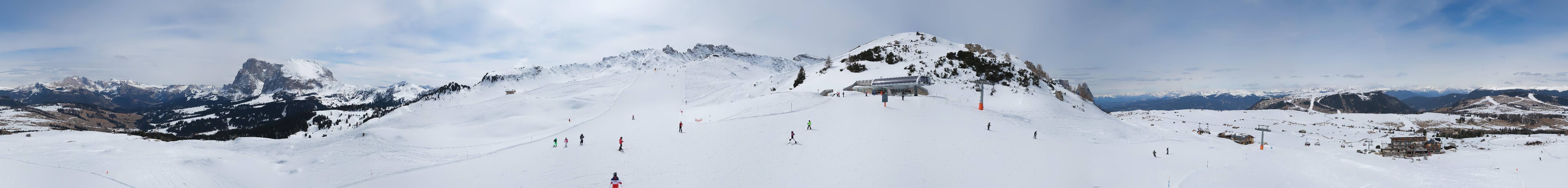 Archiv Foto Webcam Goldknopf auf der Seiser Alm