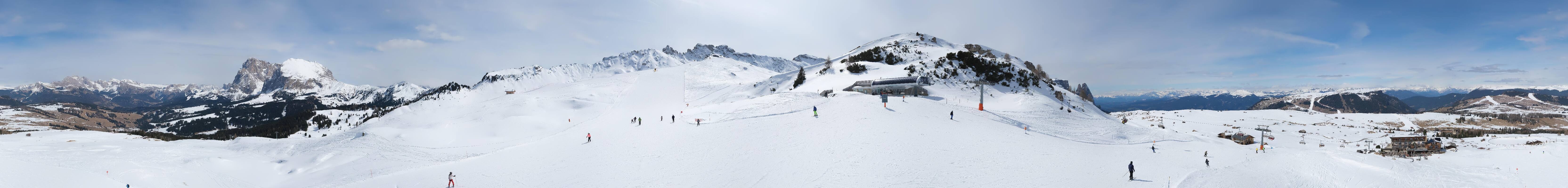 Archiv Foto Webcam Goldknopf auf der Seiser Alm