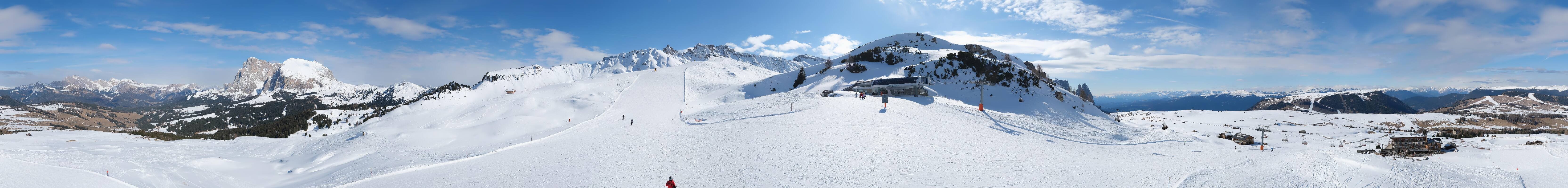 Archiv Foto Webcam Goldknopf auf der Seiser Alm