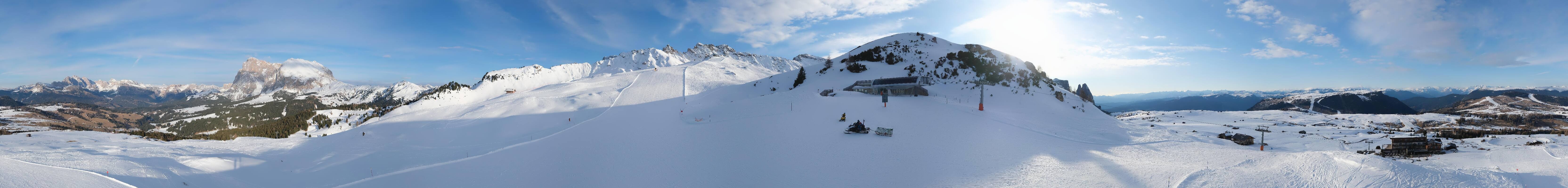 Archiv Foto Webcam Goldknopf auf der Seiser Alm