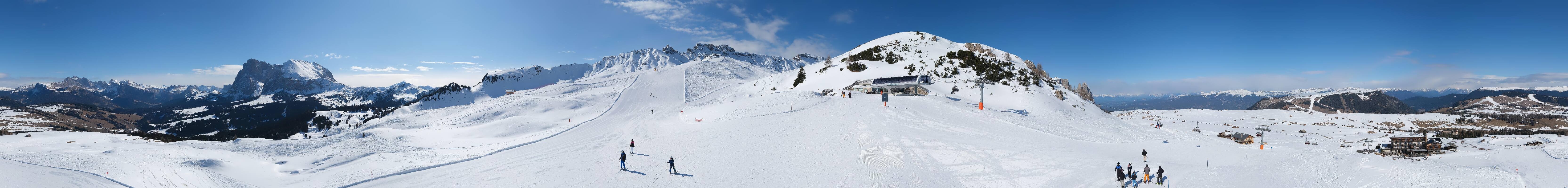 Archiv Foto Webcam Goldknopf auf der Seiser Alm