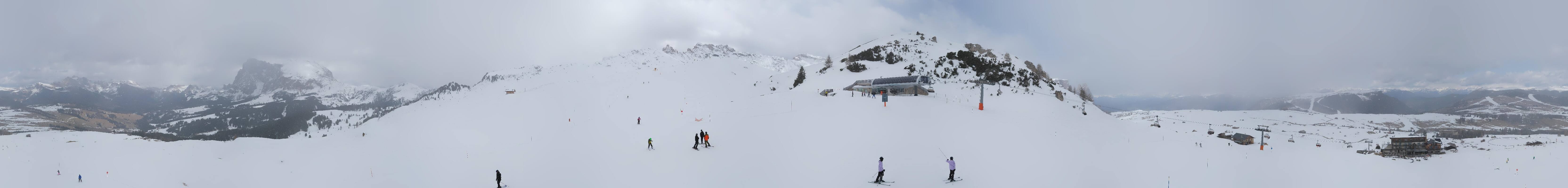 Archiv Foto Webcam Goldknopf auf der Seiser Alm