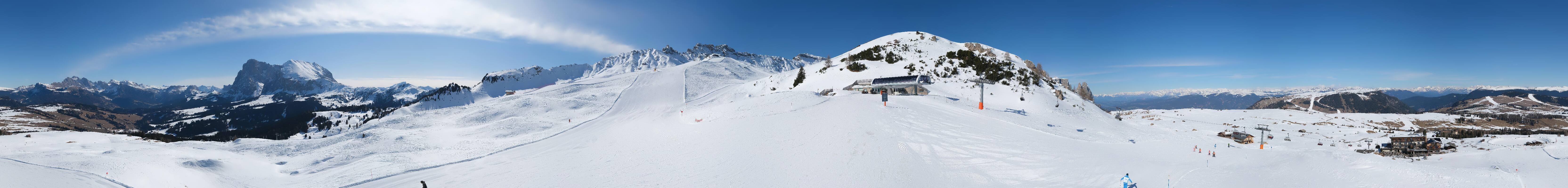 Archiv Foto Webcam Goldknopf auf der Seiser Alm