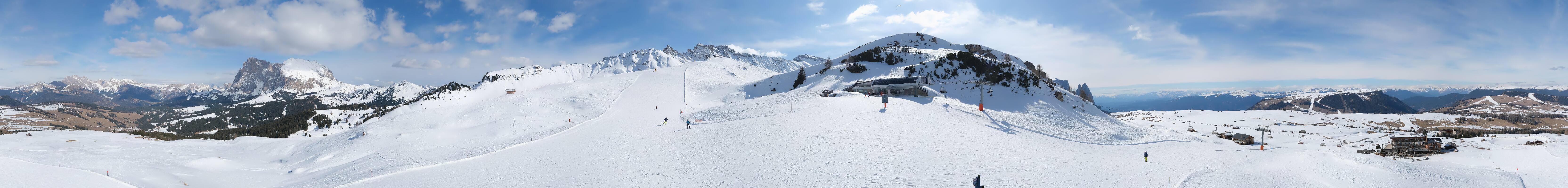 Archiv Foto Webcam Goldknopf auf der Seiser Alm