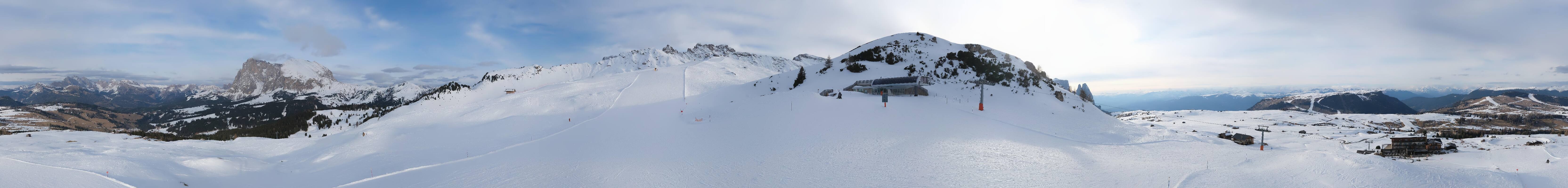 Archiv Foto Webcam Goldknopf auf der Seiser Alm