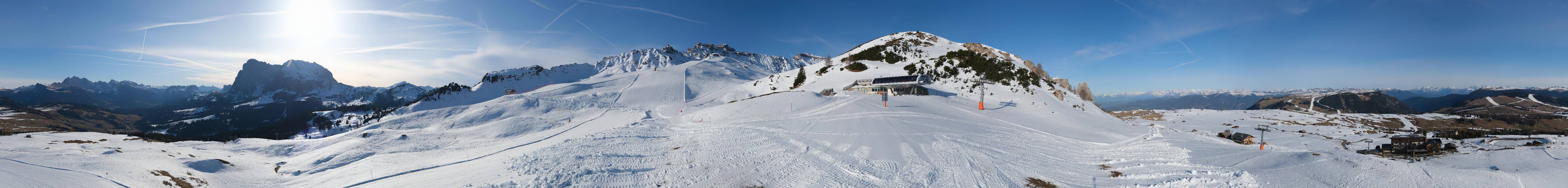 Archiv Foto Webcam Goldknopf auf der Seiser Alm