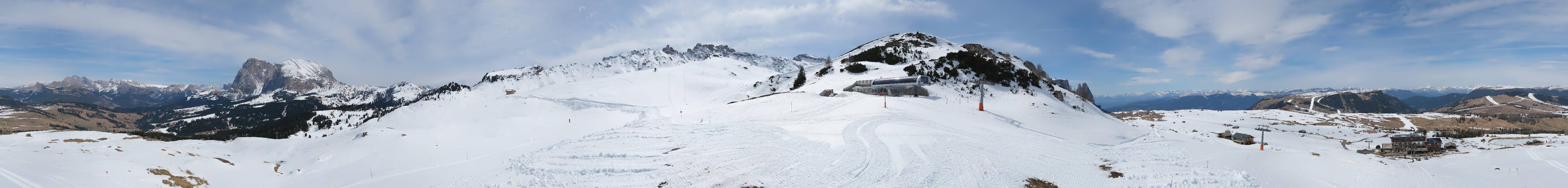 Archiv Foto Webcam Goldknopf auf der Seiser Alm