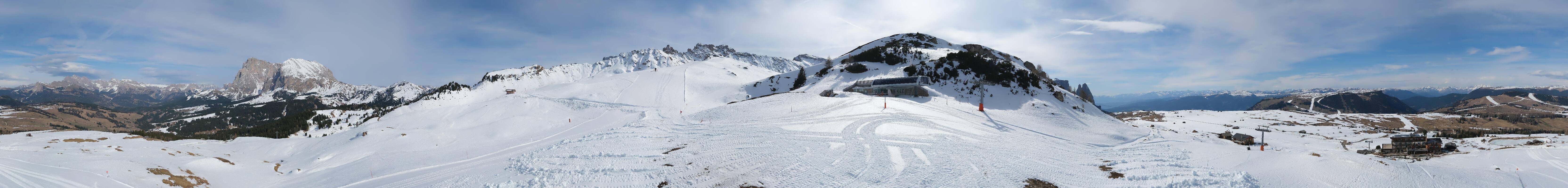 Archiv Foto Webcam Goldknopf auf der Seiser Alm