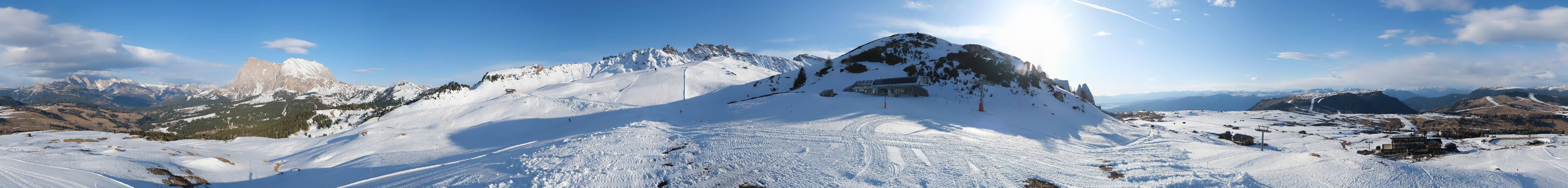 Archiv Foto Webcam Goldknopf auf der Seiser Alm