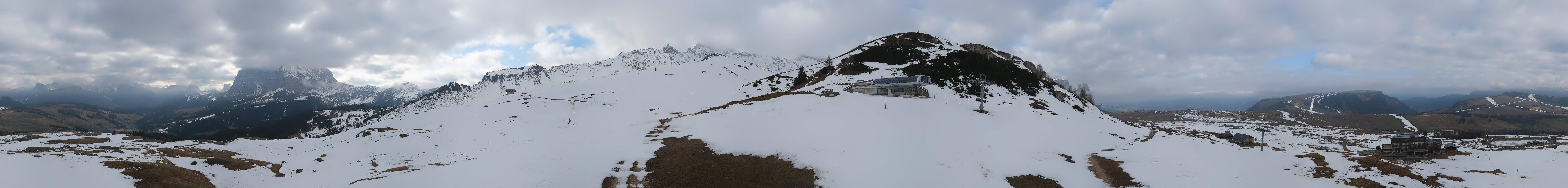 Archiv Foto Webcam Goldknopf auf der Seiser Alm