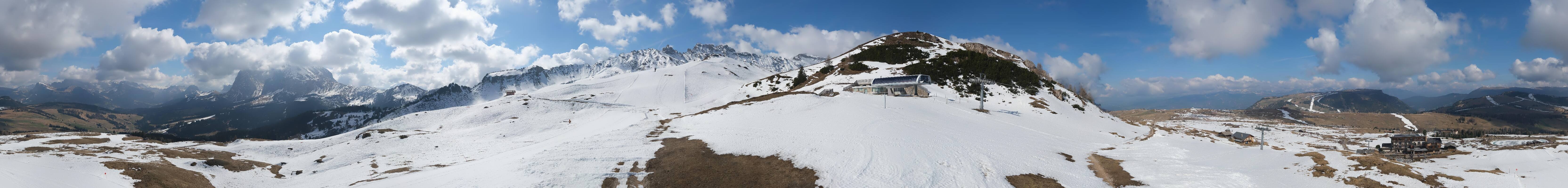 Archiv Foto Webcam Goldknopf auf der Seiser Alm