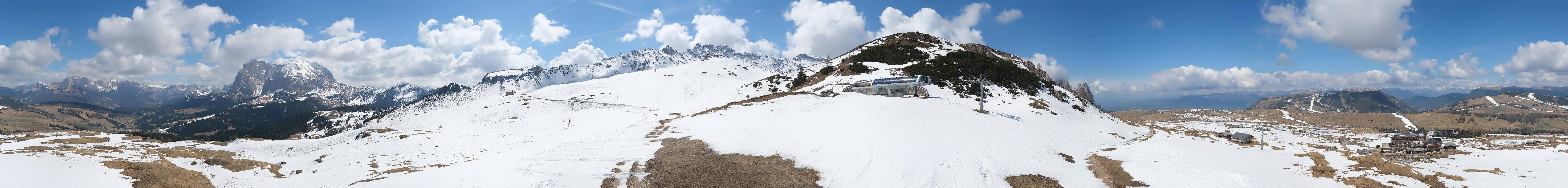 Archiv Foto Webcam Goldknopf auf der Seiser Alm