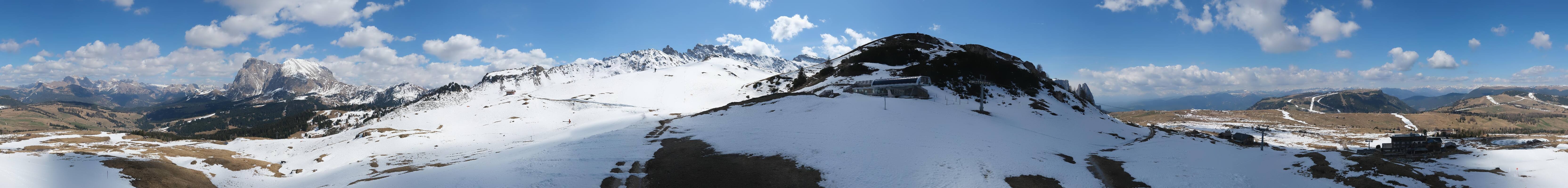 Archiv Foto Webcam Goldknopf auf der Seiser Alm