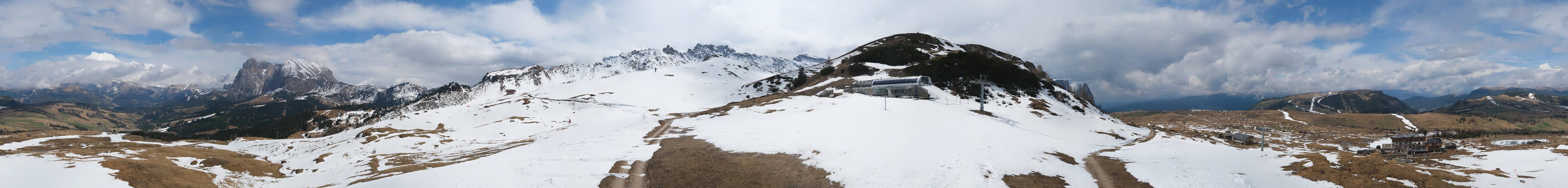 Archiv Foto Webcam Goldknopf auf der Seiser Alm