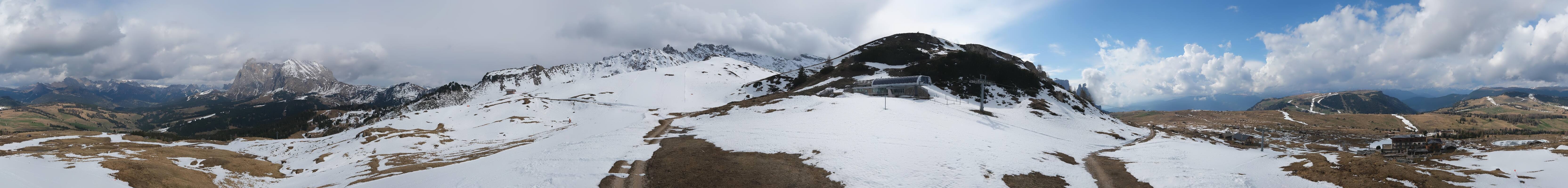 Archiv Foto Webcam Goldknopf auf der Seiser Alm