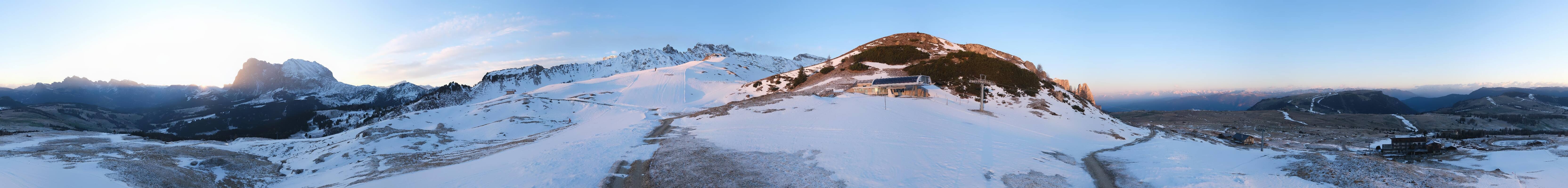 Archiv Foto Webcam Goldknopf auf der Seiser Alm