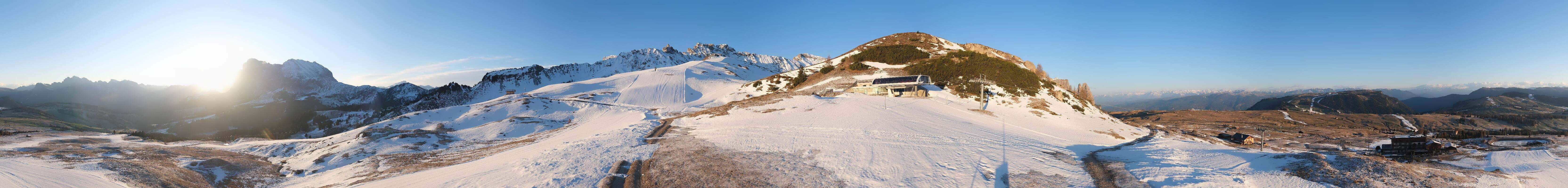 Archiv Foto Webcam Goldknopf auf der Seiser Alm