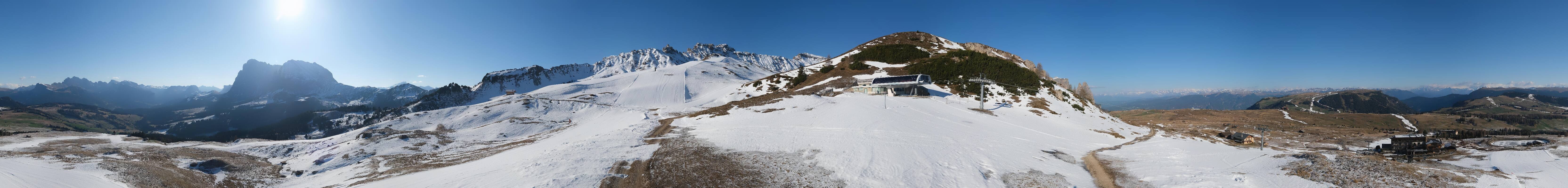 Archiv Foto Webcam Goldknopf auf der Seiser Alm