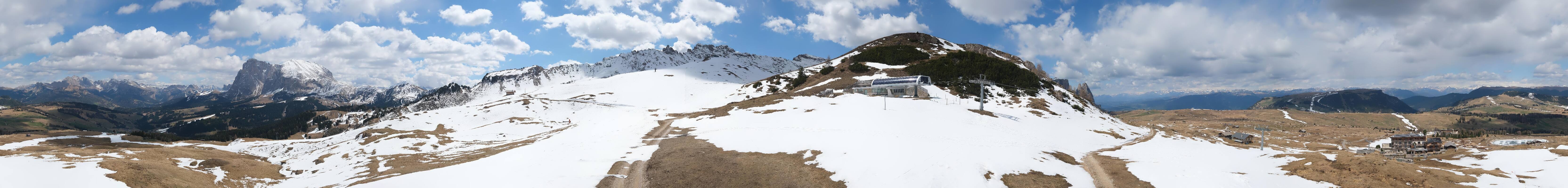 Archiv Foto Webcam Goldknopf auf der Seiser Alm