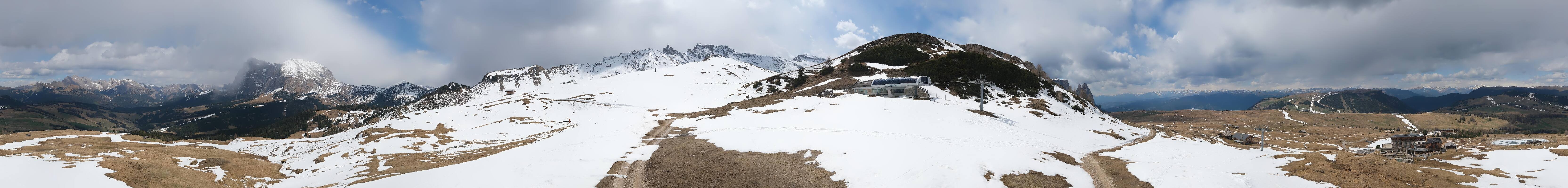 Archiv Foto Webcam Goldknopf auf der Seiser Alm