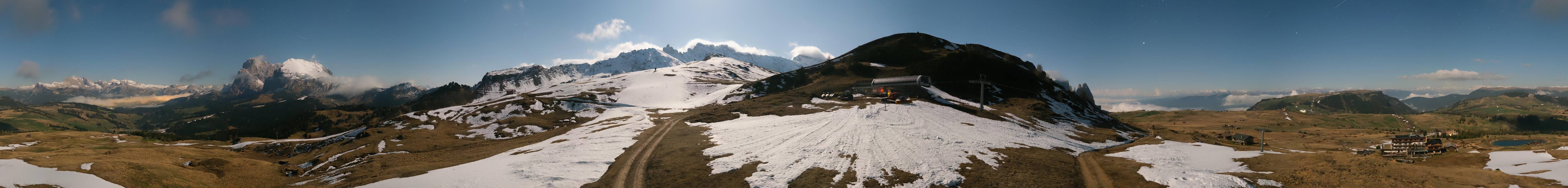 Archiv Foto Webcam Goldknopf auf der Seiser Alm