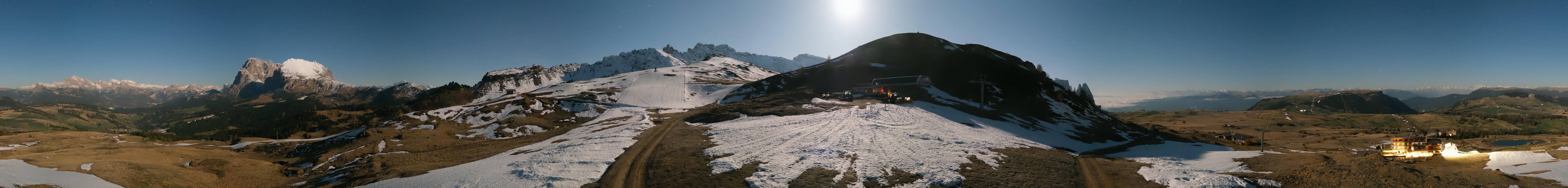 Archiv Foto Webcam Goldknopf auf der Seiser Alm