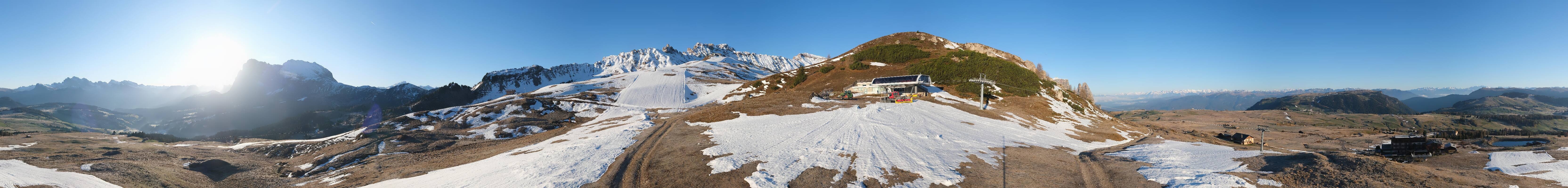 Archiv Foto Webcam Goldknopf auf der Seiser Alm